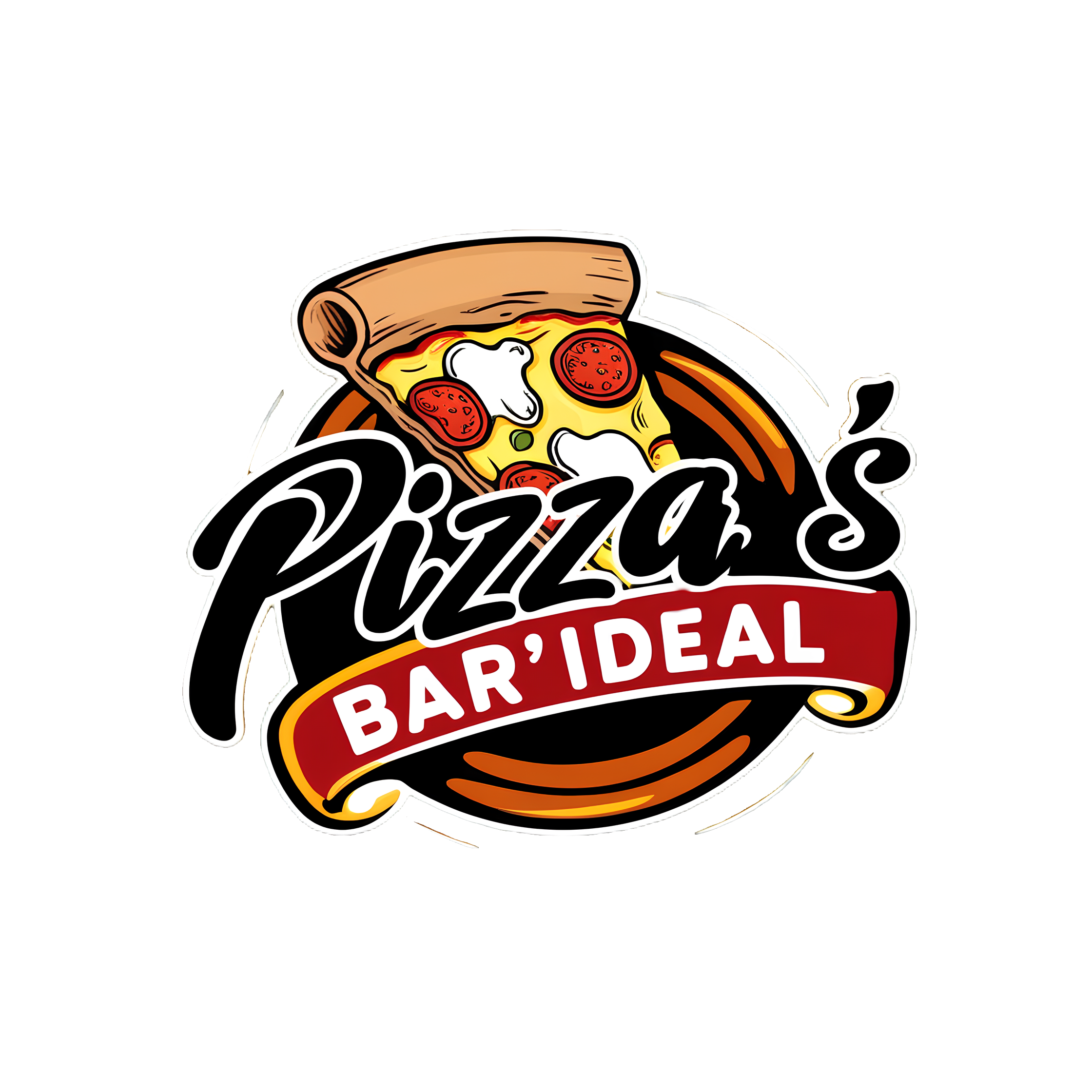 Pizza's Bar'Ideal Logo
